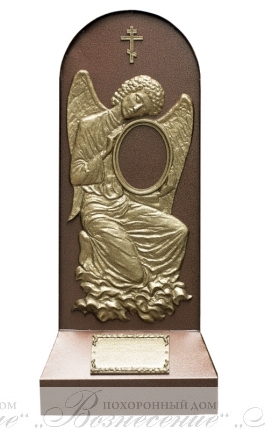 Памятник металлический Скорбящий Ангел
