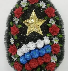 100 Венок Звезда в розах